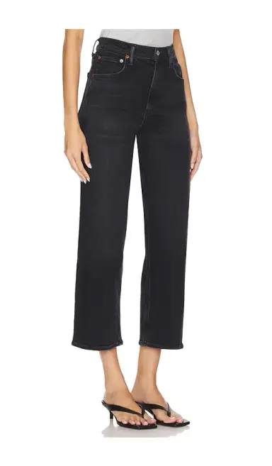 AGOLDE Ren High Rise Wide Leg Jeans | Thumbnail 2