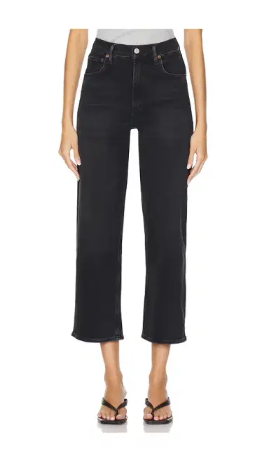 AGOLDE Ren High Rise Wide Leg Jeans | Thumbnail 1