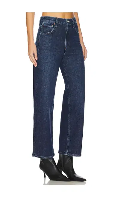 AGOLDE Ren High Rise Wide Leg Jeans | Thumbnail 2