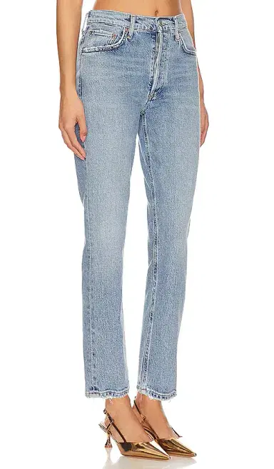 AGOLDE Riley High Rise Straight Crop Jeans | Thumbnail 2 AGOLDE Riley High Rise Straight Crop Jeans | Thumbnail 2