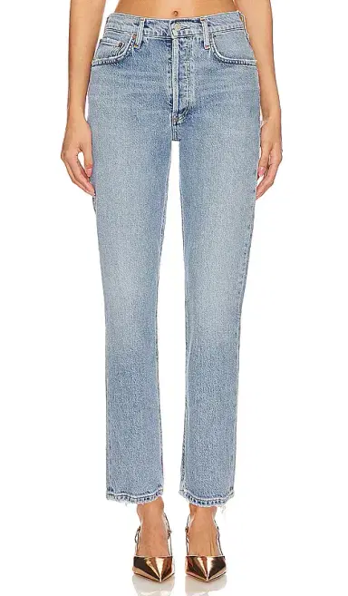 AGOLDE Riley High Rise Straight Crop Jeans | Thumbnail 1 AGOLDE Riley High Rise Straight Crop Jeans | Thumbnail 1