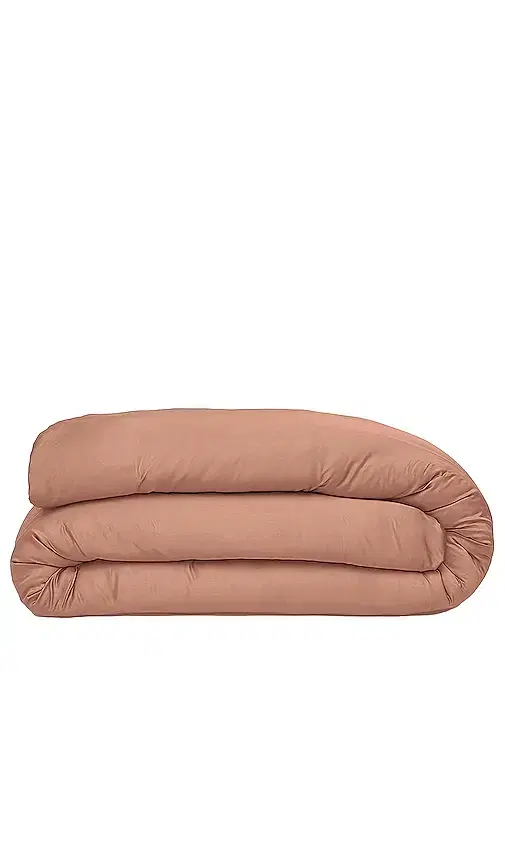 Full/Queen Sateen Solid Duvet Cover