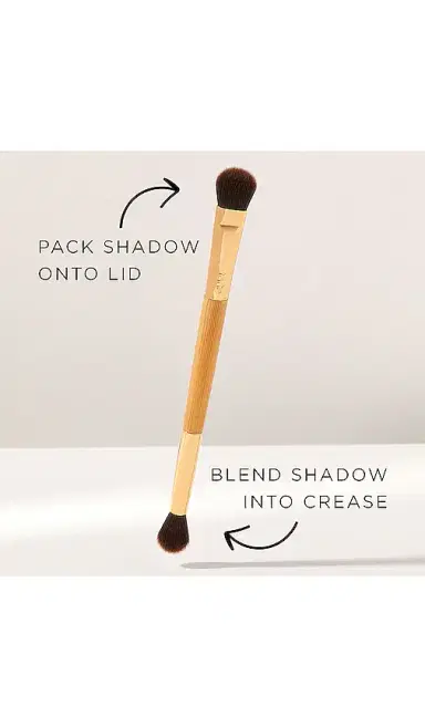 tarte Double-Ended Shader & Blending Eyeshadow Brush | Thumbnail 2 tarte Double-Ended Shader & Blending Eyeshadow Brush | Thumbnail 2