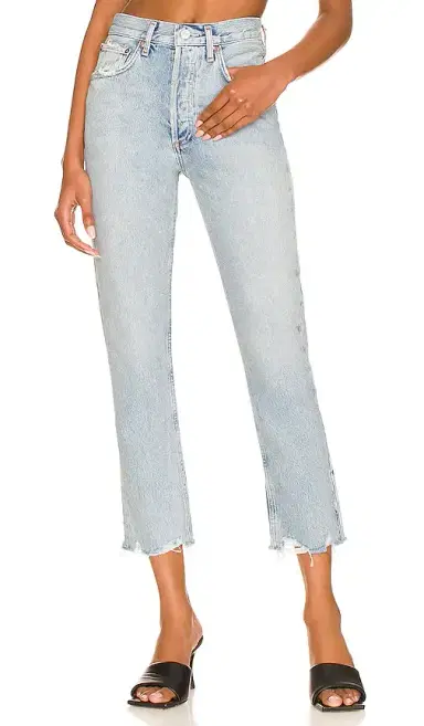 AGOLDE Riley High Rise Straight Crop Jeans | Thumbnail 1 AGOLDE Riley High Rise Straight Crop Jeans | Thumbnail 1