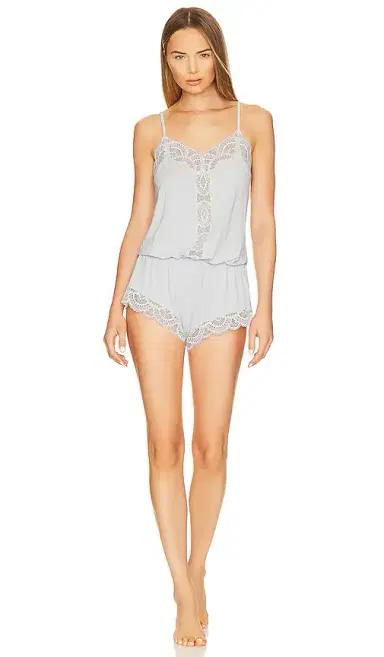Eberjey Mariana Dreamer Romper | Thumbnail 1 Eberjey Mariana Dreamer Romper | Thumbnail 1