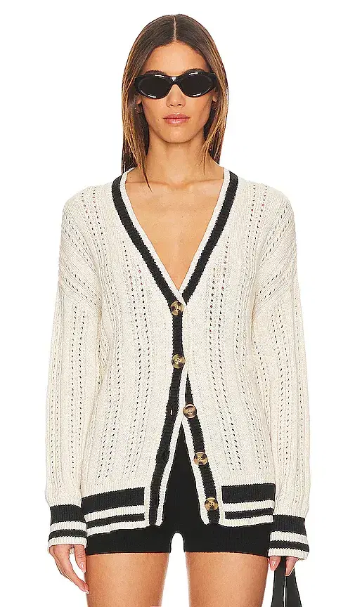 Sport Stripe Cardi