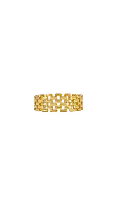 SHASHI Linked Band Ring | Thumbnail 1