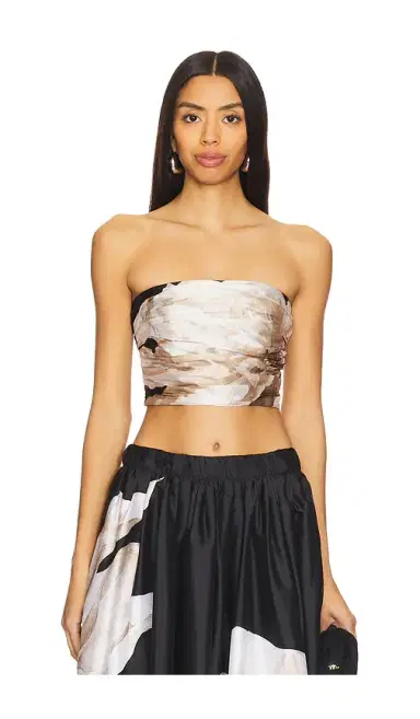 Hemant & Nandita Ruched Bustier | Thumbnail 1