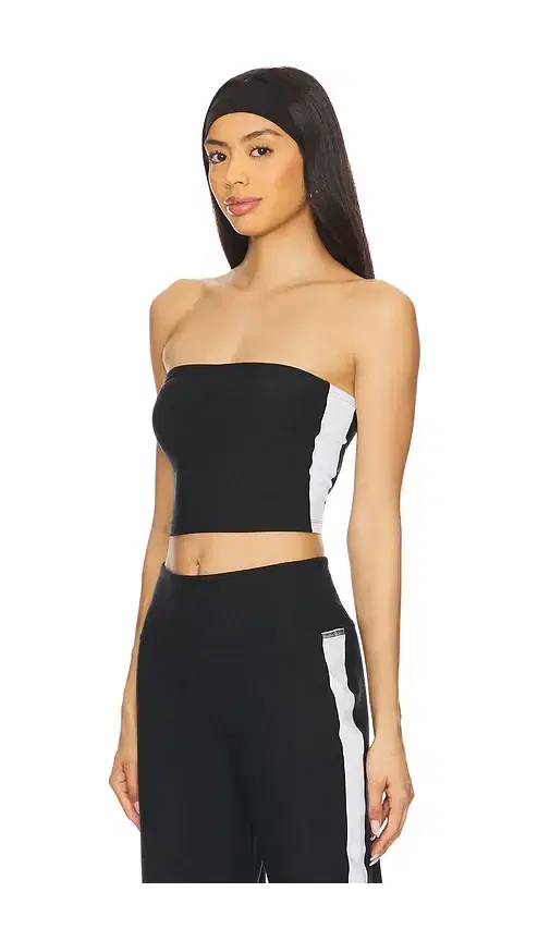 Beyond Yoga Spacedye Strapless Stripe Top