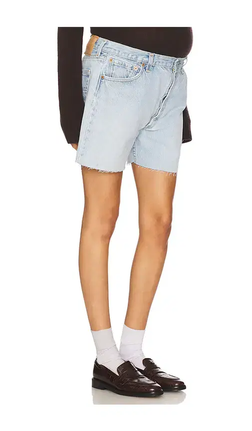 aligrace Vintage Maternity Baggy Short