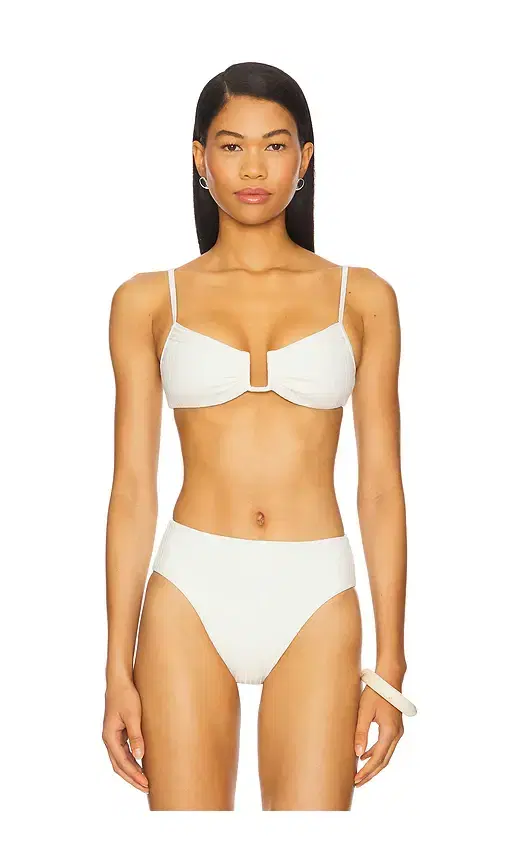 LSPACE Eco Ocean Rib Peyton Bikini Top