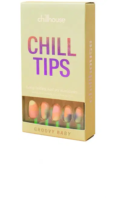 Chillhouse Groovy Baby Chill Tips Press-On Nails | Thumbnail 1