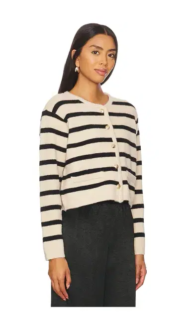 Line & Dot Benni Stripe Cardigan | Thumbnail 2