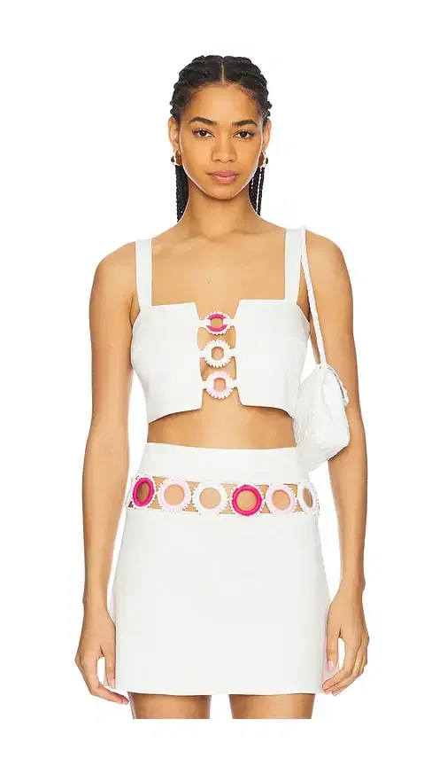 My Beachy Side x REVOLVE Square Neck Crop Top
