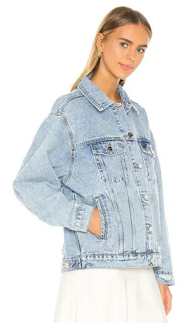 Anine Bing Rory Denim Jacket | Thumbnail 2