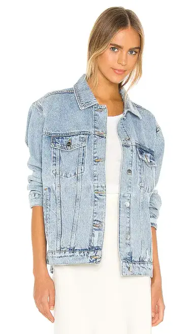 Anine Bing Rory Denim Jacket | Thumbnail 1