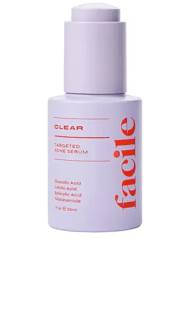 Facile Skincare Clear Acne Serum | Thumbnail 1 Facile Skincare Clear Acne Serum | Thumbnail 1
