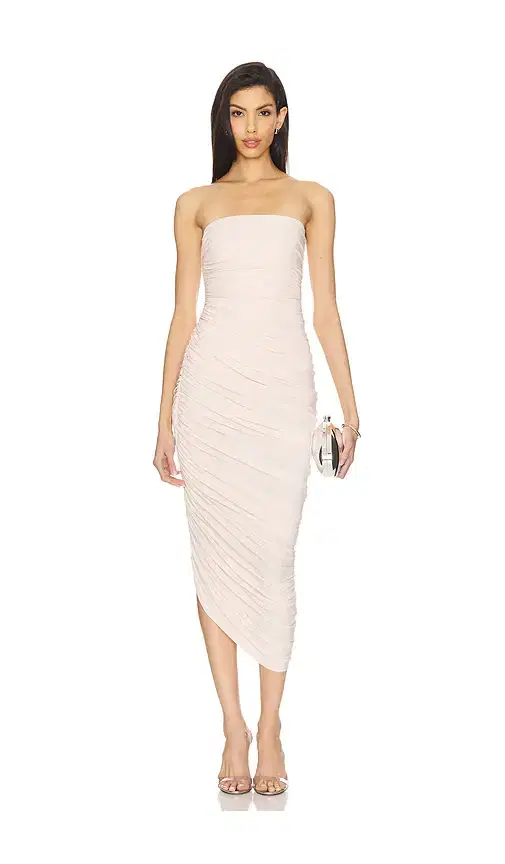 Norma Kamali Diana Strapless Gown