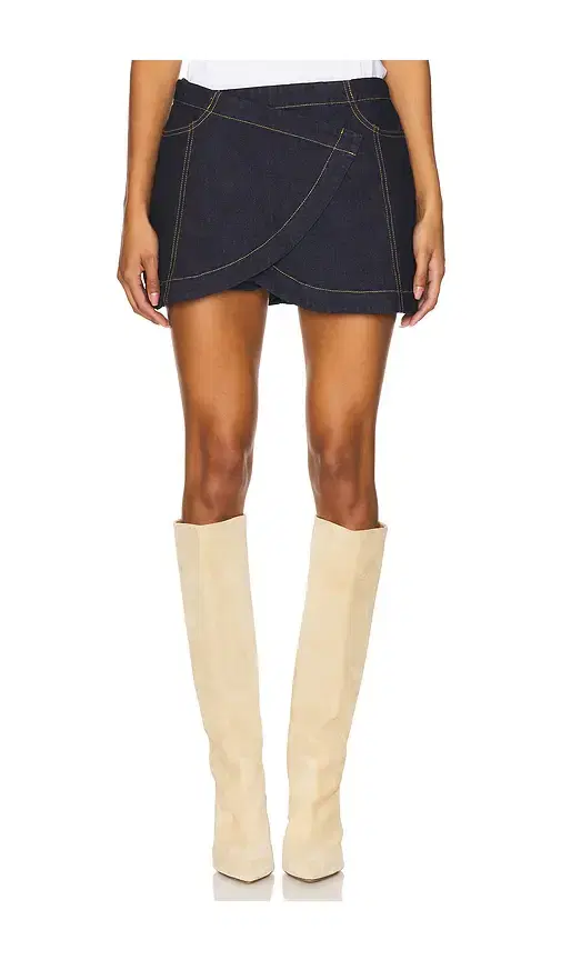 Dusk Denim Skort