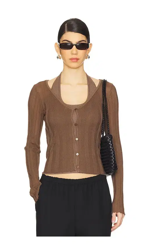 Duality Knit Cardi Set