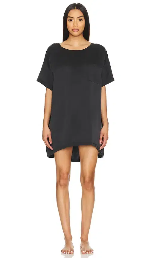 Washable Silk Oversized Sleep Tee