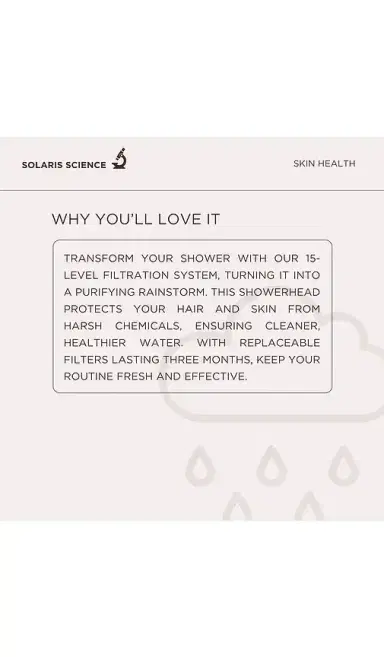 Solaris Laboratories NY Good Shower Shower Filter | Thumbnail 2