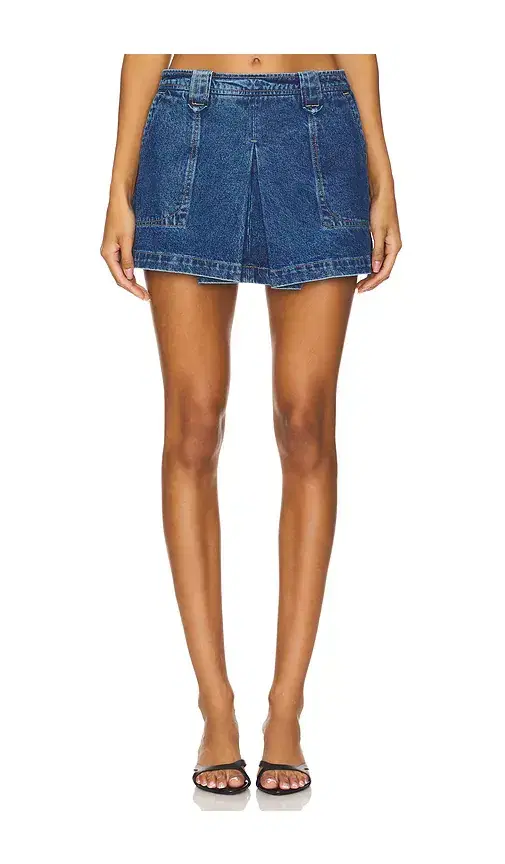 GRLFRND Ivy Pleated Mini Skirt