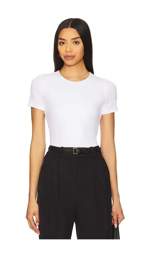 SPANX Smoothing Jersey Crew Neck Tee