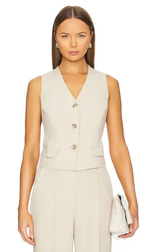 Crepe Vest