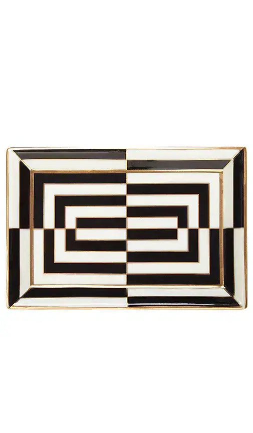 Jonathan Adler Op Art Rectangle Tray