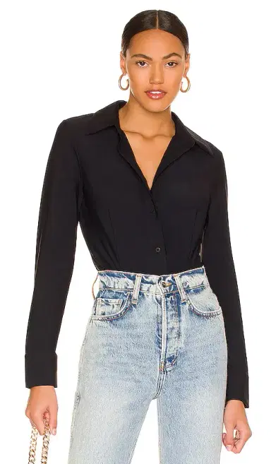Commando Classic Button Down Bodysuit | Thumbnail 1 Commando Classic Button Down Bodysuit | Thumbnail 1