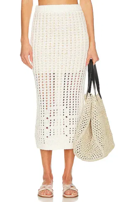525 America Christina Open Stitch Skirt | Thumbnail 1