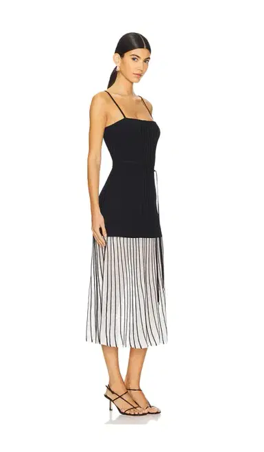 Karina Grimaldi Moraima Knit Midi Dress | Thumbnail 2