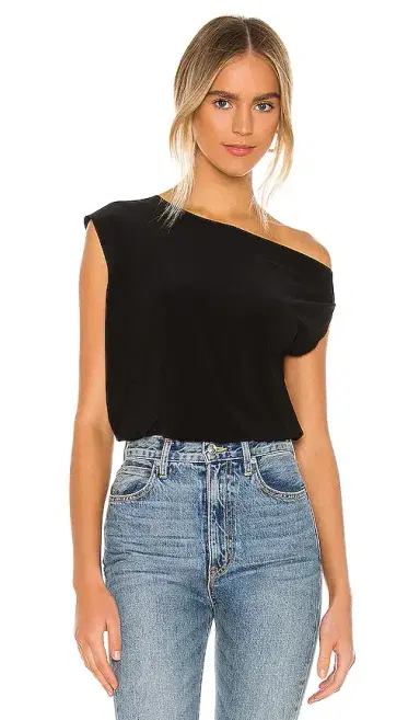 Norma Kamali X REVOLVE Drop Shoulder Top | Thumbnail 1 Norma Kamali X REVOLVE Drop Shoulder Top | Thumbnail 1