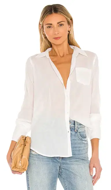 Nili Lotan Cotton Voile NL Shirt | Thumbnail 1