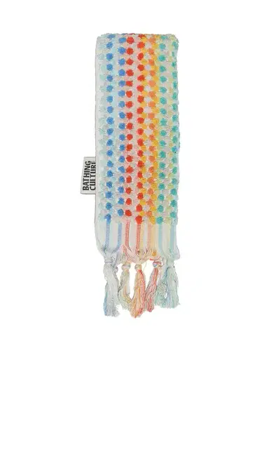 Bathing Culture Cosmic Rainbow Organic Hand Towel | Thumbnail 1