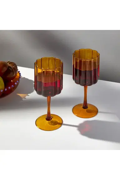 FAZEEK Wave Wine Glasses Set of 2 | Thumbnail 5 FAZEEK Wave Wine Glasses Set of 2 | Thumbnail 5
