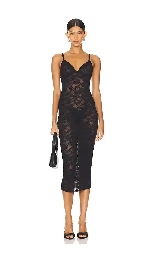 Le Stretch Lace Slip Dress
