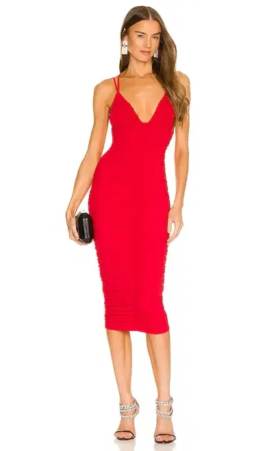 Michael Costello x REVOLVE Fiji Midi Dress | Thumbnail 2 Michael Costello x REVOLVE Fiji Midi Dress | Thumbnail 2