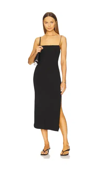 ENZA COSTA Strappy Side Slit Dress | Thumbnail 1