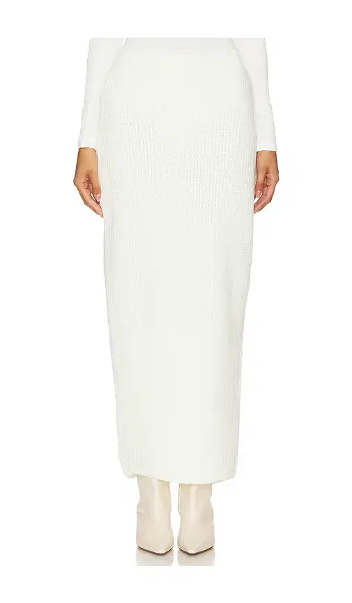 SELMACILEK Slit Midi Skirt