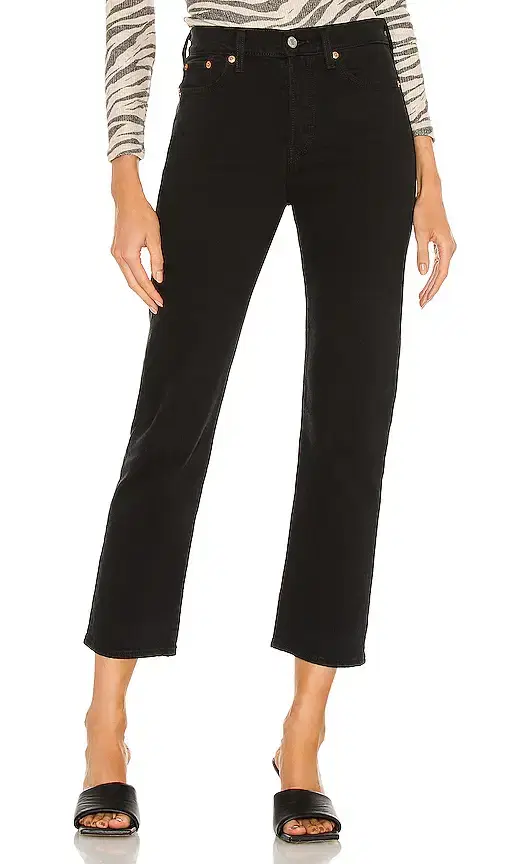 Wedgie Straight Ankle Jeans