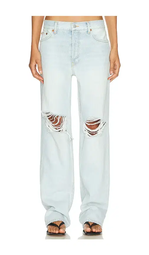 RE/DONE Loose Long Wide Leg Leg Jeans