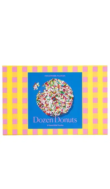 Piecework Dozen Donuts 540 Piece Puzzle | Thumbnail 1 Piecework Dozen Donuts 540 Piece Puzzle | Thumbnail 1