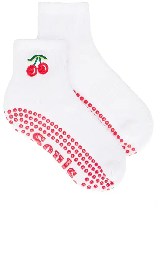 Souls. Very Cherry Grip Socks