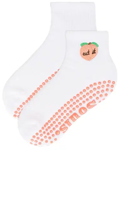 Souls. Peach Grip Socks | Thumbnail 2