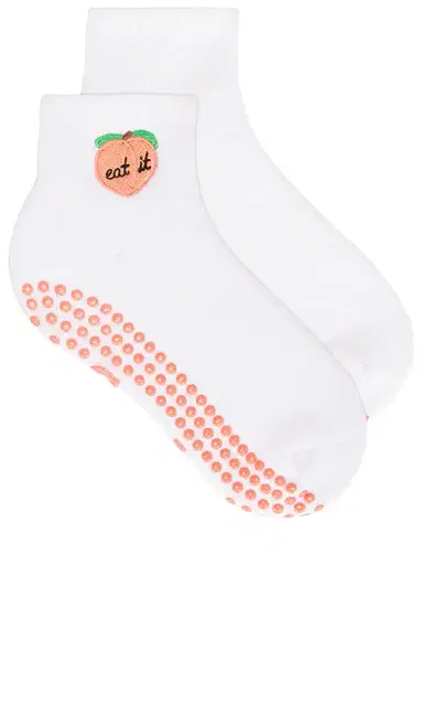 Souls. Peach Grip Socks | Thumbnail 1
