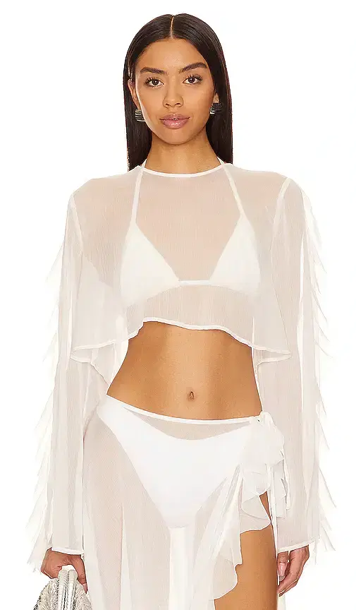 Shani Shemer Thoma Cropped Shirt