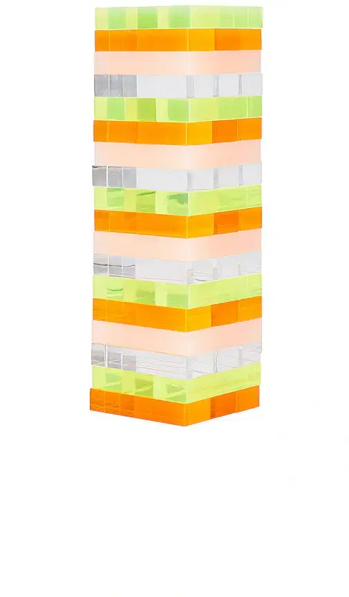 Sunnylife Mini Lucite Jumbling Tower