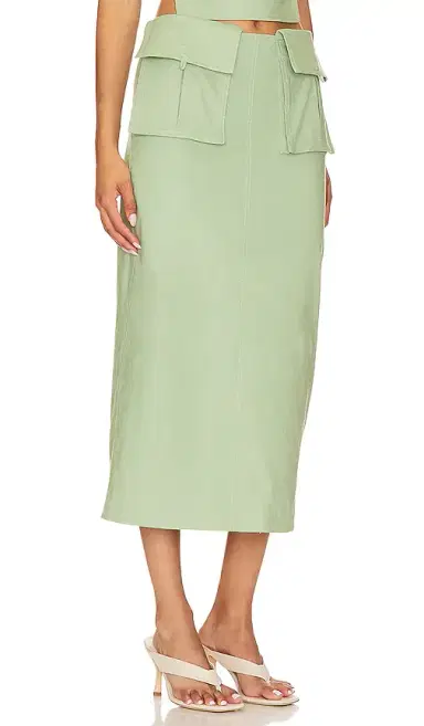 Camila Coelho Rousseau Midi Skirt | Thumbnail 2
